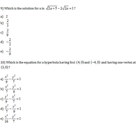 is the precalculus clep test hard|clep precalculus sample questions.